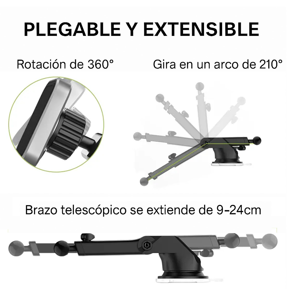 SOPORTE CELULAR  JY A19 ROSCA IMAN